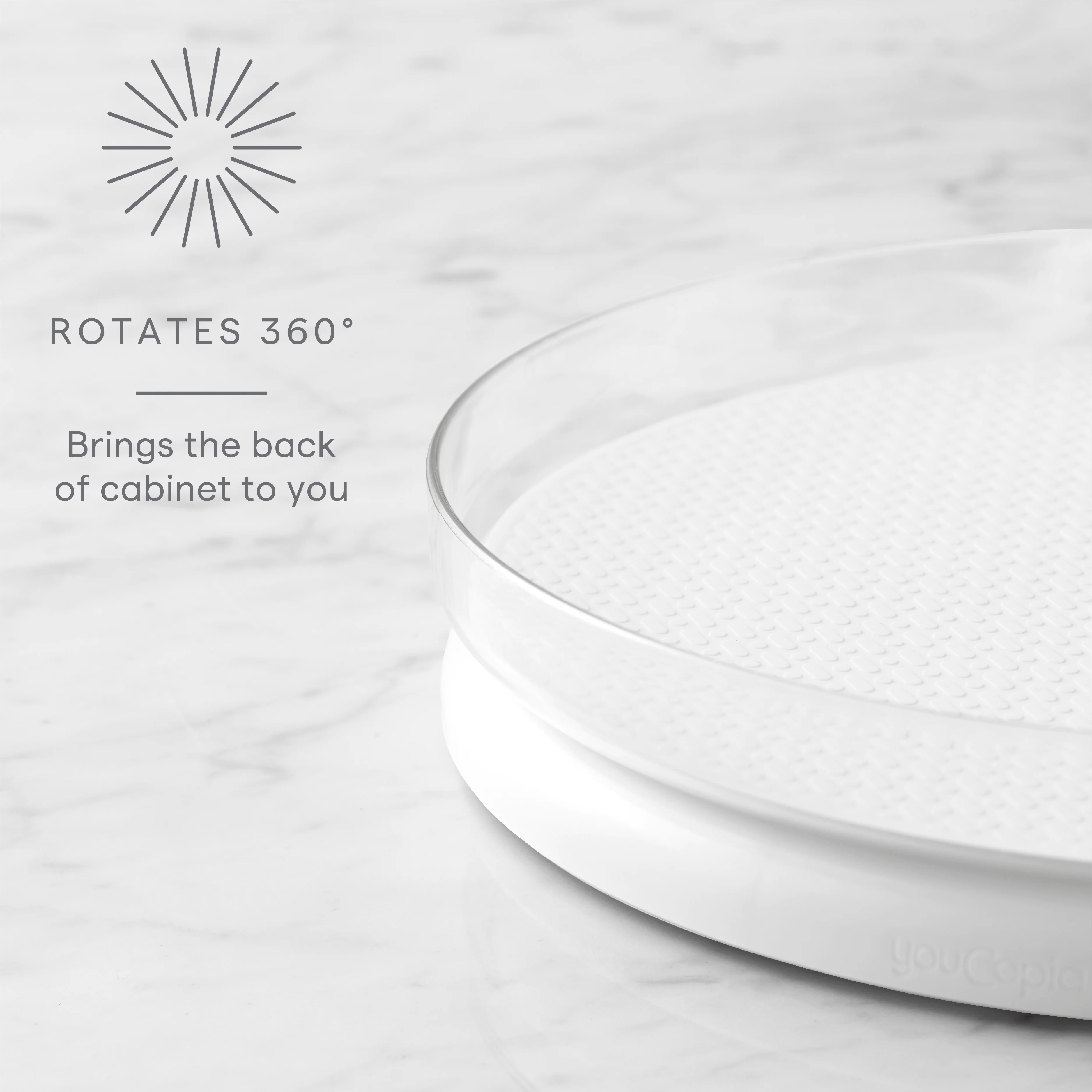 Fridge Turntable with Mat