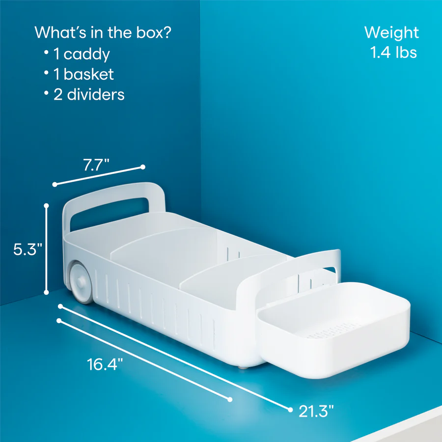 Under Sink Caddy, 8”